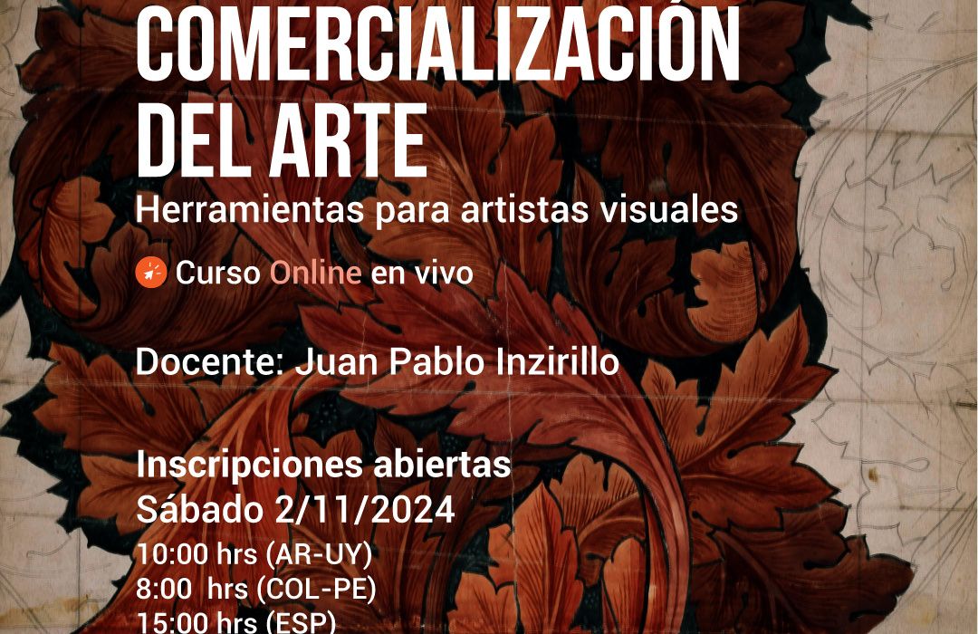 Workshop Herramientas de Comercialización de Arte. (Internacional)