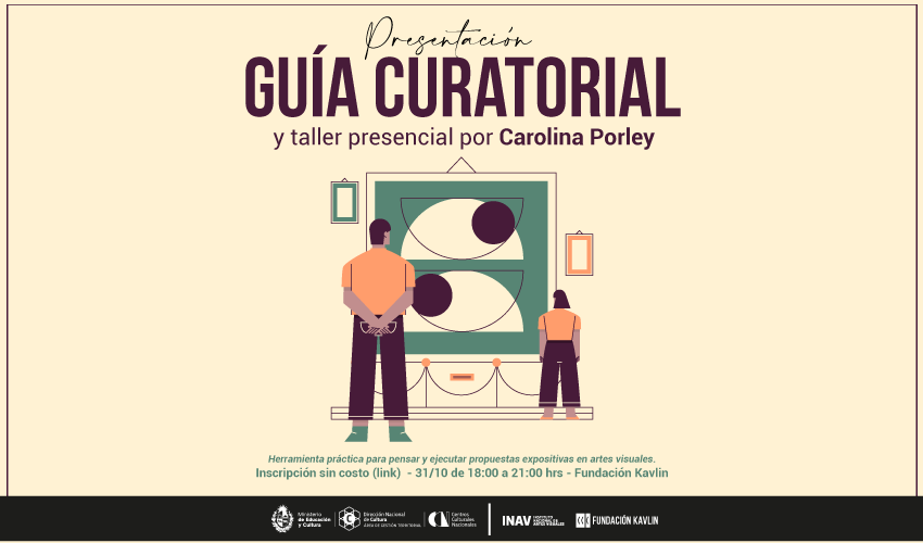 Taller y Charla – Guía Curatorial.